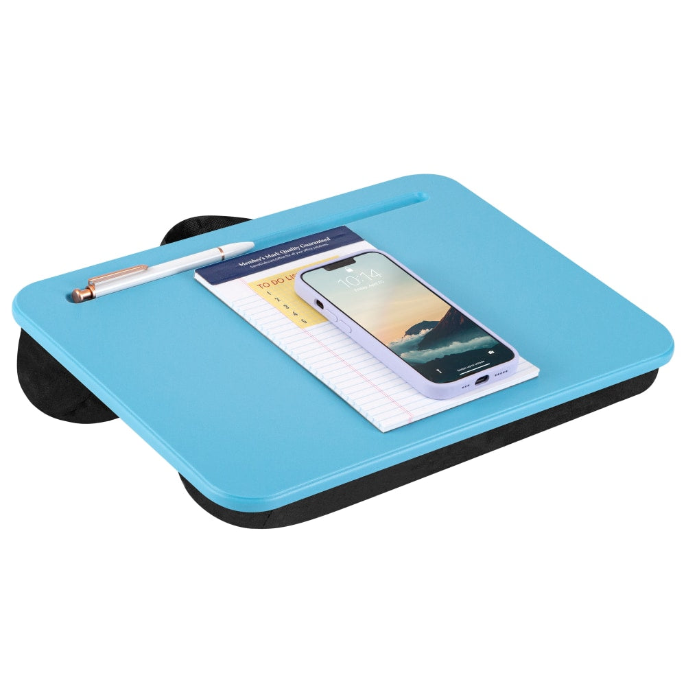 LapGear Compact Lap Desk, 2inH x 13.75inW x 10inD, Alaskan Blue