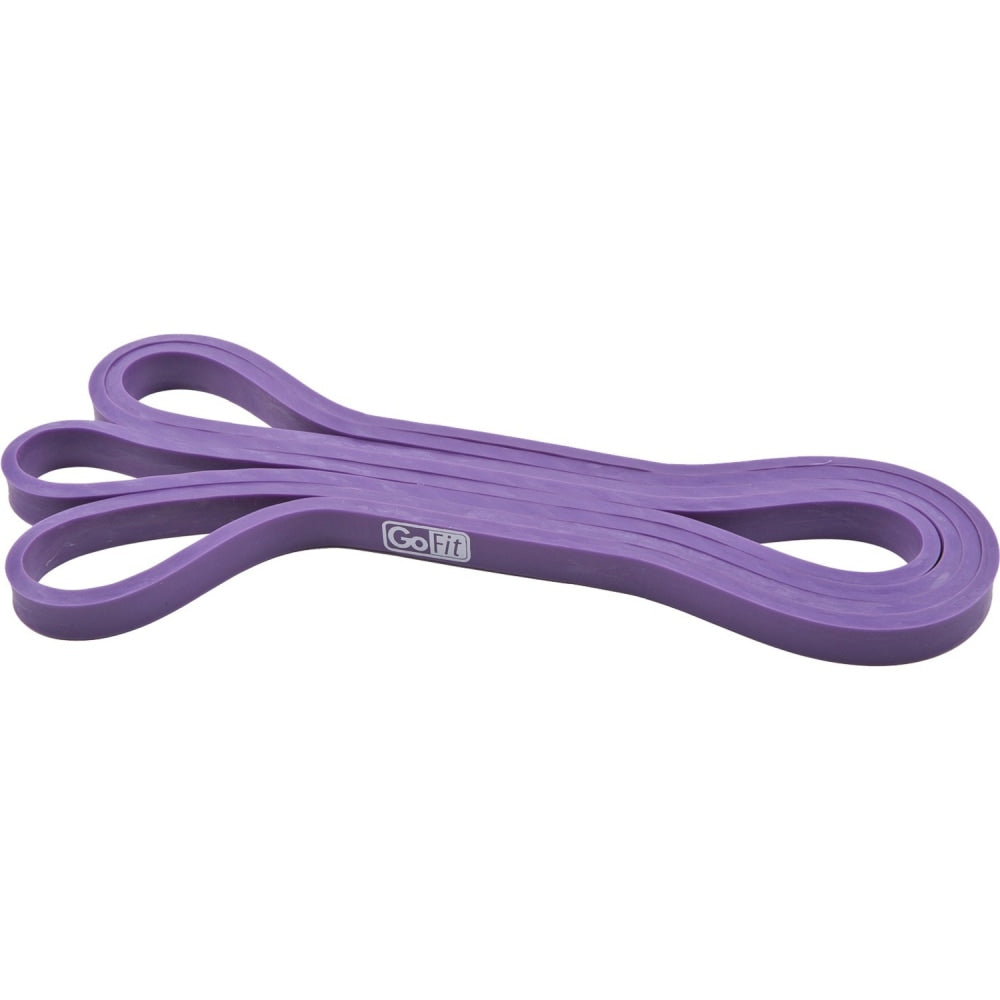 GoFit Super Band (20 Pounds to 30 Pounds) - Purple - Latex