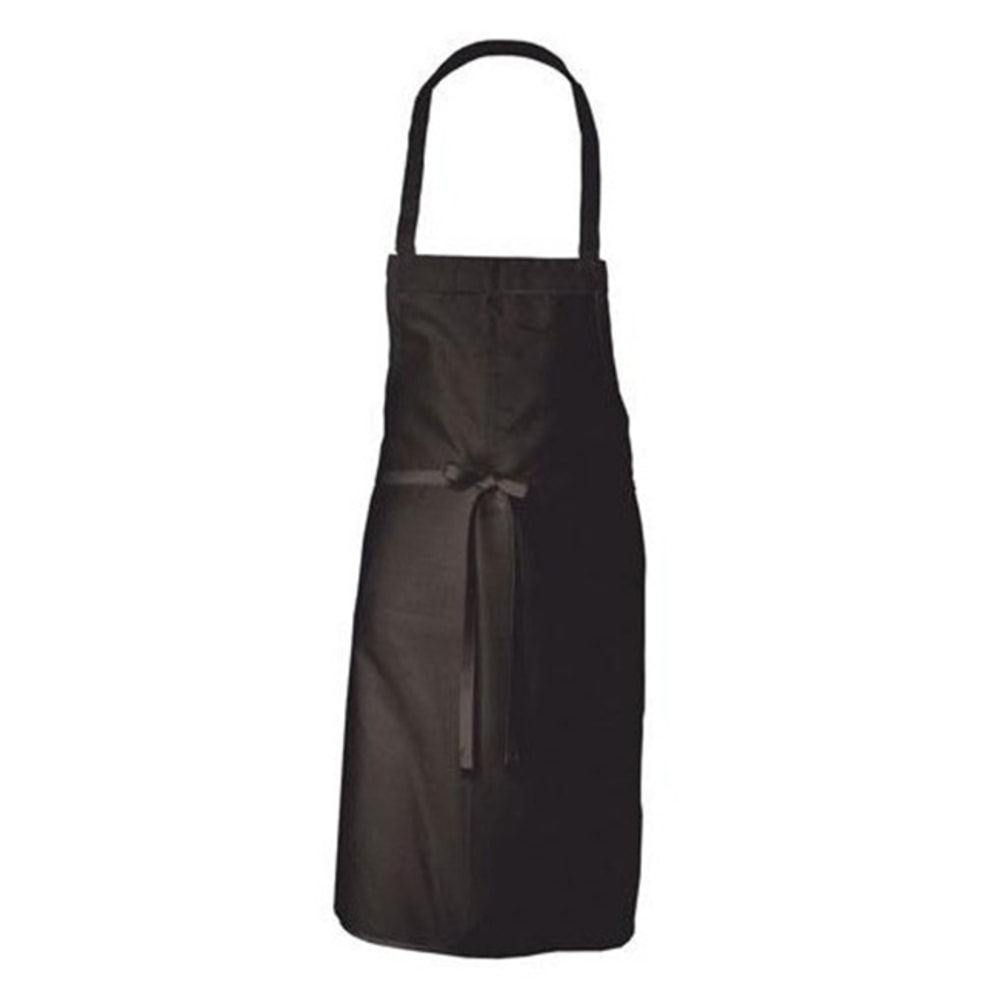 Chef Works Bib Apron, One Size, Black