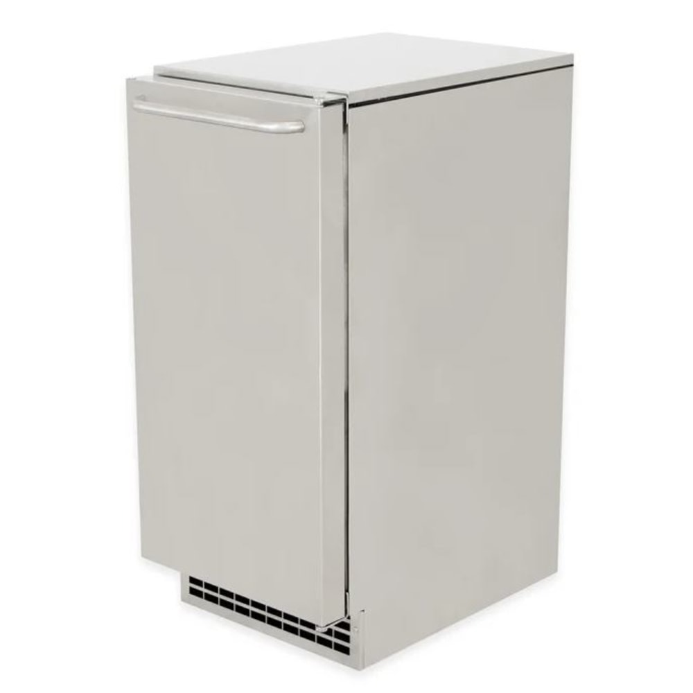 Hoffman Scotsman Air Cooled Undercounter Ice Machine, Gourmet Ice, 34-3/8inH x 14-7/8inW x 22inD, Silver