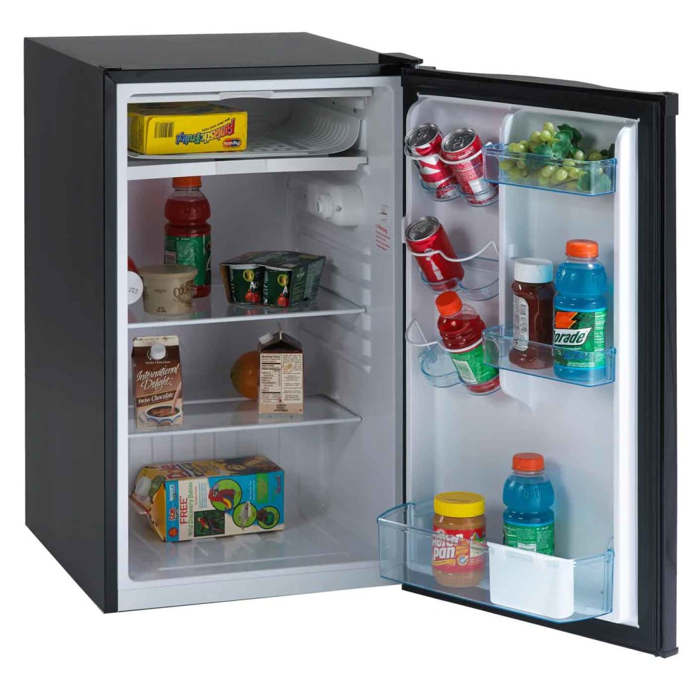 West Bend 4.4 Cu. Ft. Compact Refrigerator, Black