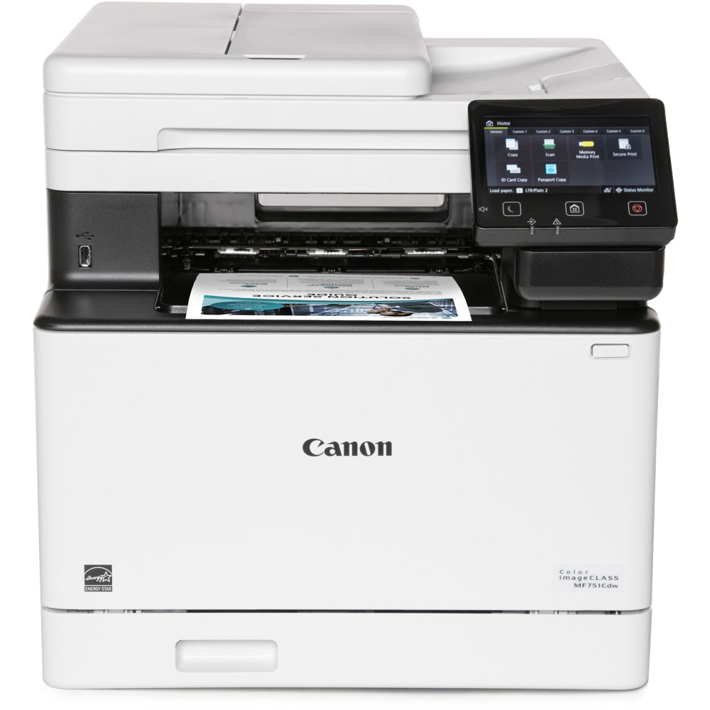 Canon imageCLASS MF751Cdw Wireless Laser All-In-One Color Printer