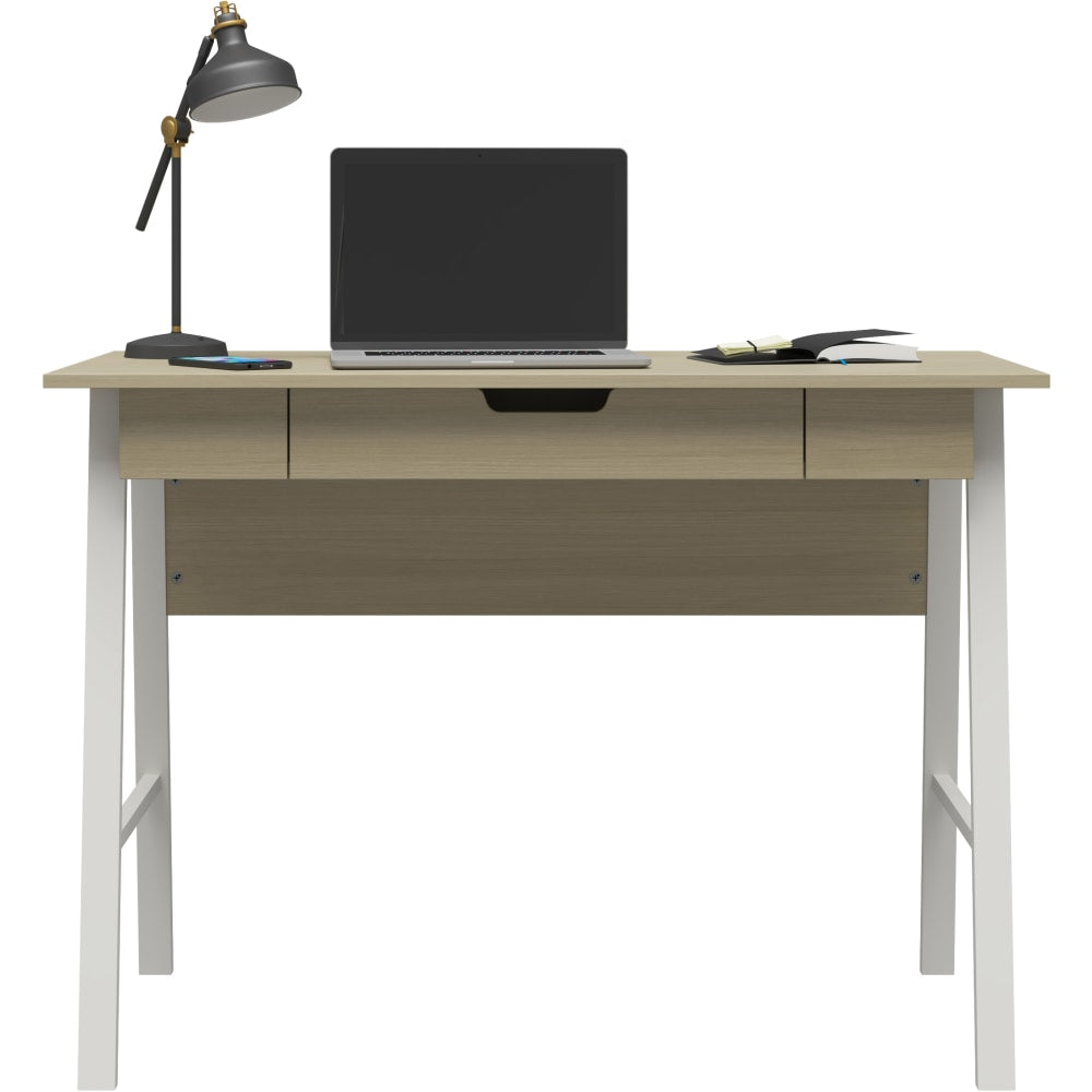 Ameriwood Home Oxford 46inW Computer Desk, Pale Oak