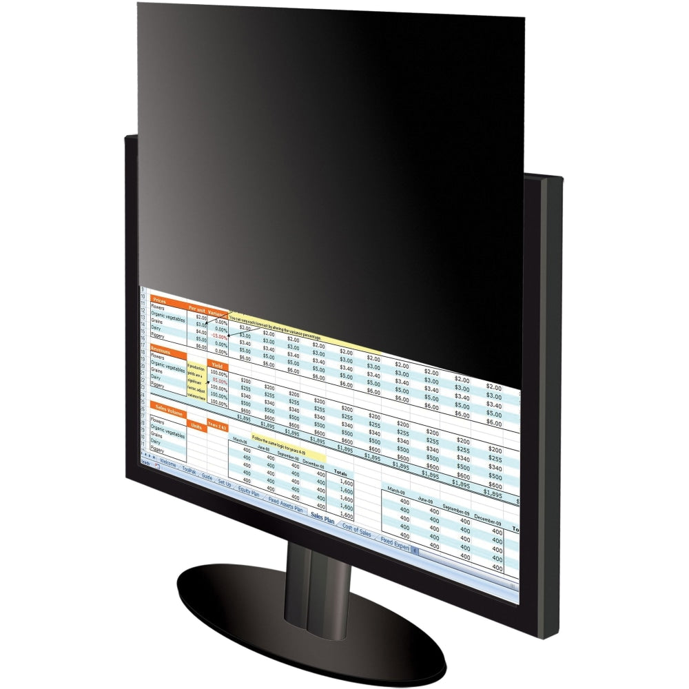 Kantek Blackout Privacy Filter Fits 19In Lcd Monitors - For 19in Monitor, Notebook - Anti-glare - 1