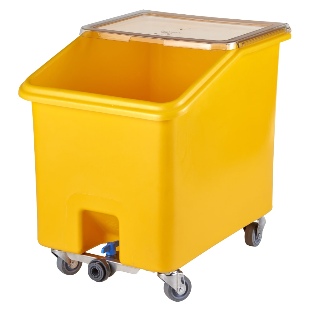 Cambro Soak And Brine Tank, 37 Gallons, Yellow