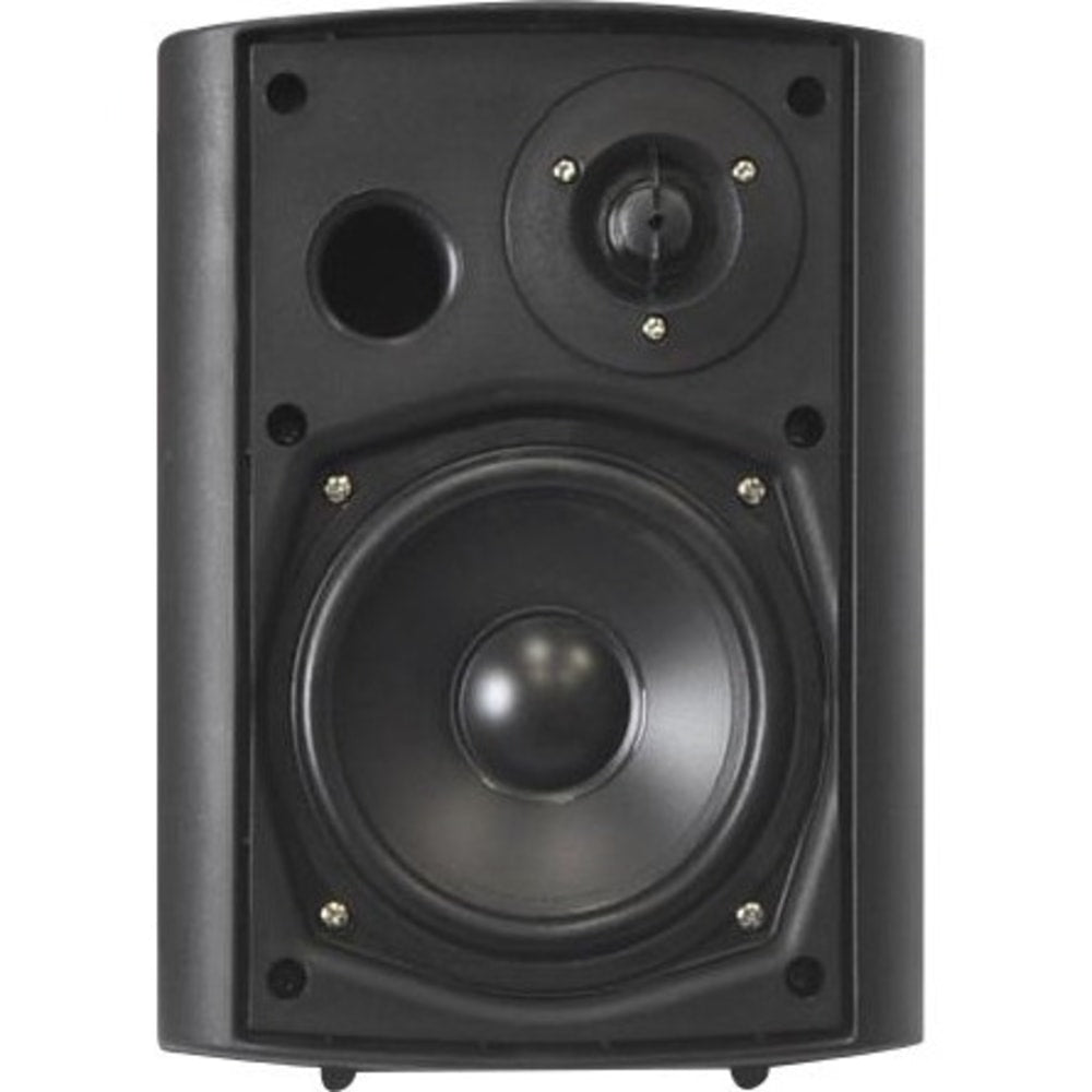 Pyle PDWR52BTBK Bluetooth Speaker System - 40 W RMS - Black - Wall Mountable - 80 Hz to 20 kHz - Surround Sound - 2 Pack