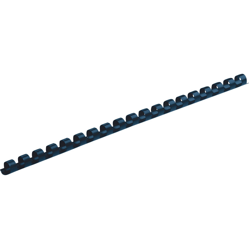 Fellowes 19-Ring Plastic Comb Binding, 0.3in x 10.8in x 0.3in, Navy, Pack Of 100