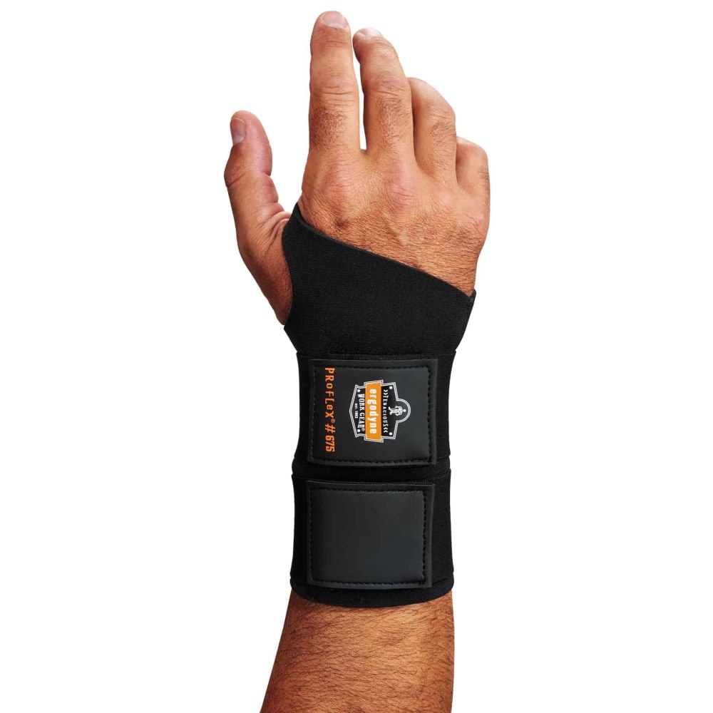 Ergodyne ProFlex 675 Support, Wrist, Large, Black