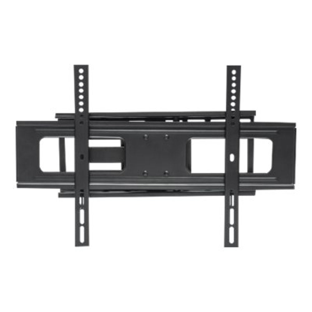 Manhattan TV & Monitor Mount, Wall, Full Motion, 1 screen, Screen Sizes: 37-65in, Black, VESA 200x200 to 600x400mm, Max 50kg, LFD, Tilt & Swivel with 3 Pivots, Lifetime Warranty - Bracket - for LCD TV - heavy duty steel - black