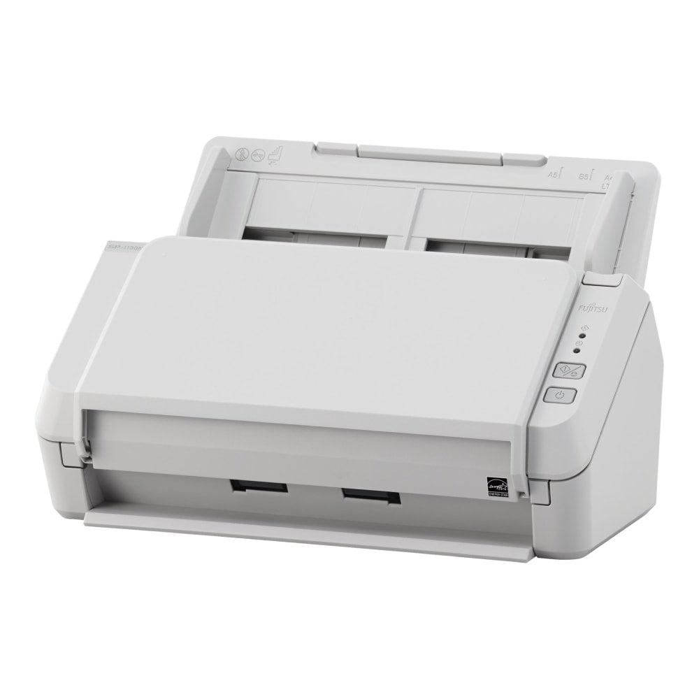 Ricoh SP-1130N - Document scanner - Dual CIS - Duplex -  - 600 dpi x 600 dpi - up to 30 ppm (mono) / up to 30 ppm (color) - ADF (50 sheets) - up to 4500 scans per day - Gigabit LAN, USB 3.2 Gen 1x1