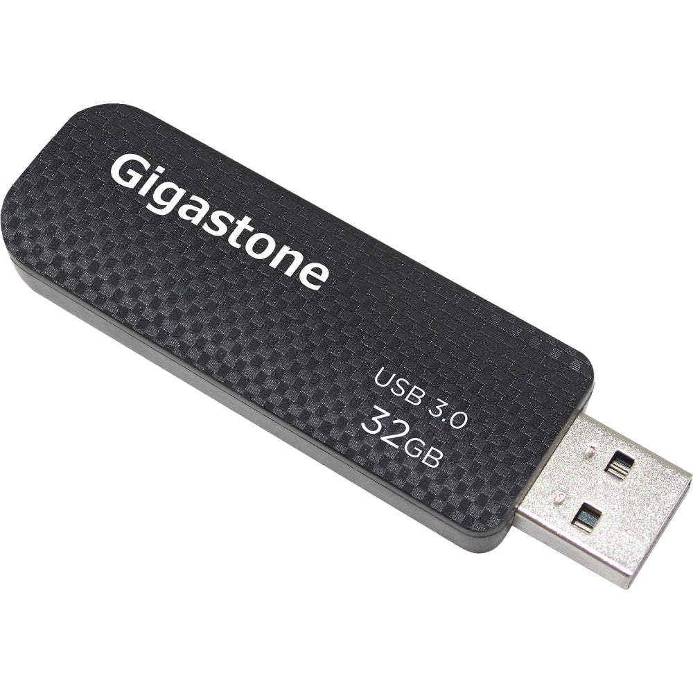 Dane-Elec Gigastone USB 3.0 Flash Drives, 32GB, Black, Set Of 5 Flash Drives