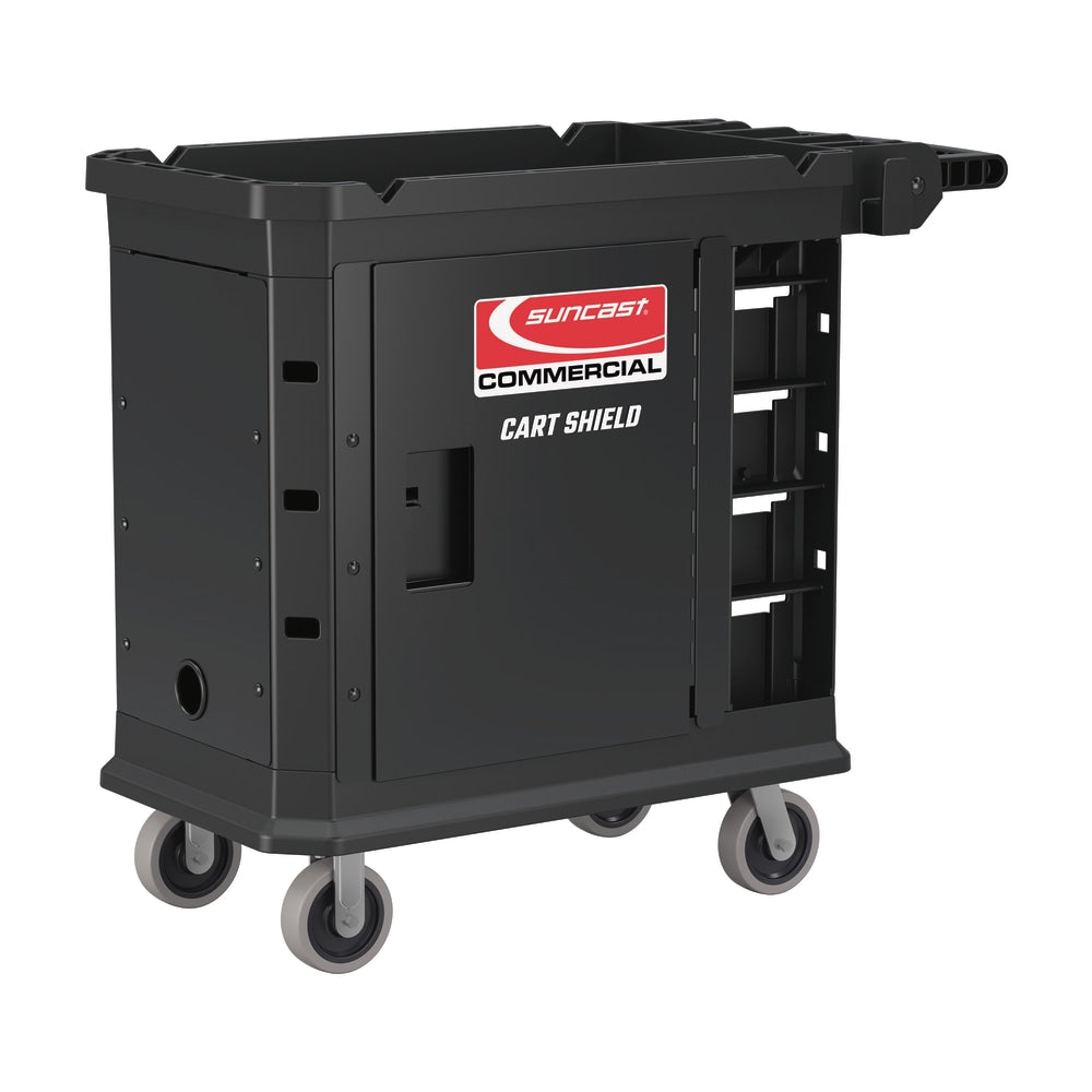 Suncast Commercial Utility Cart Shield, Black, PUCCS1937