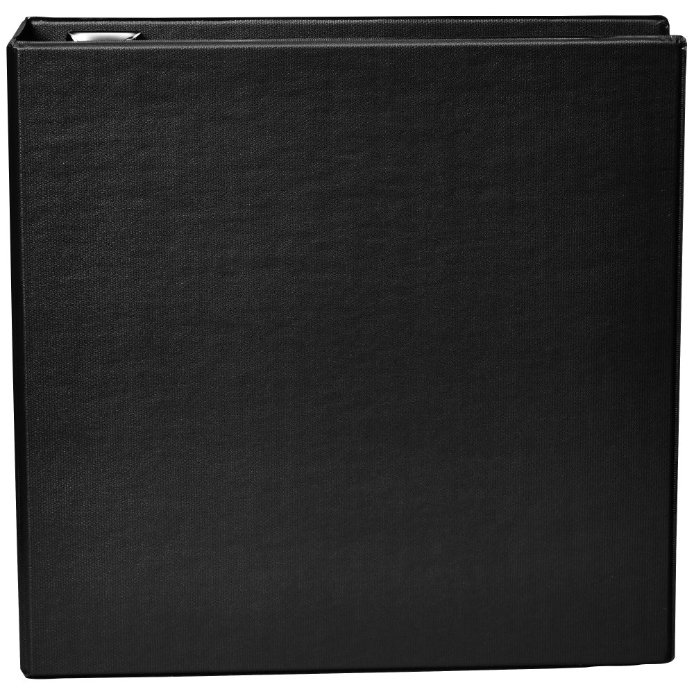 Office Depot Brand Heavy-Duty 3-Ring Binder, 3in D-Rings, Black