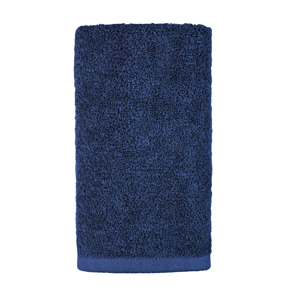 1888 Mills Millennium Hand Towels, 16in x 28in, Navy, Set Of 72 Towels