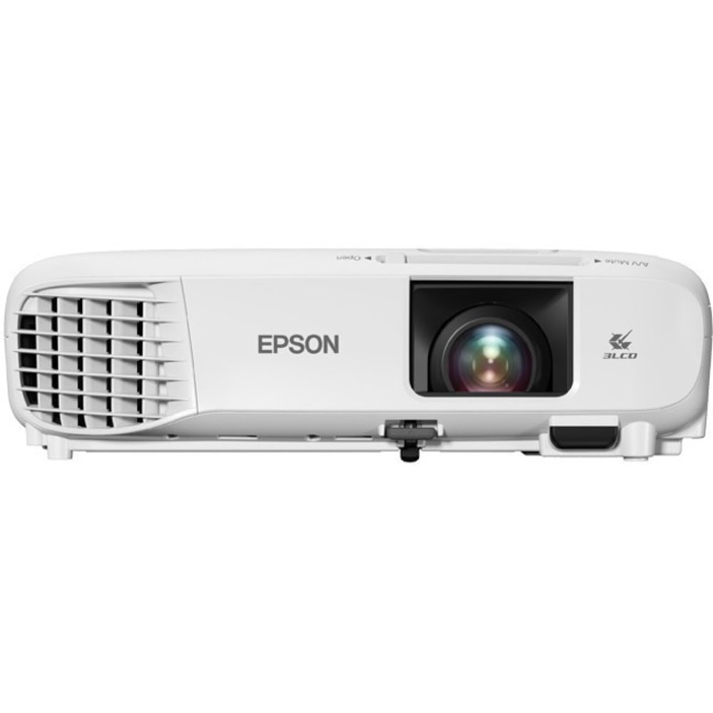 Epson PowerLite X49 LCD Projector - 4:3 - Ceiling Mountable - 1024 x 768 - Front, Rear, Ceiling - 6000 Hour Normal Mode - 12000 Hour Economy Mode - XGA - 16,000:1 - 3600 lm - HDMI - USB - Class Room