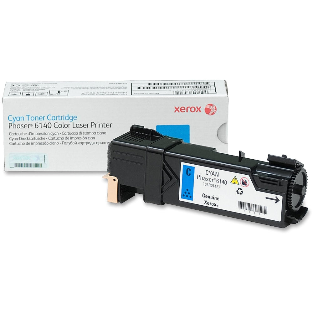 Xerox 6140 Cyan Toner Cartridge, 106R01477