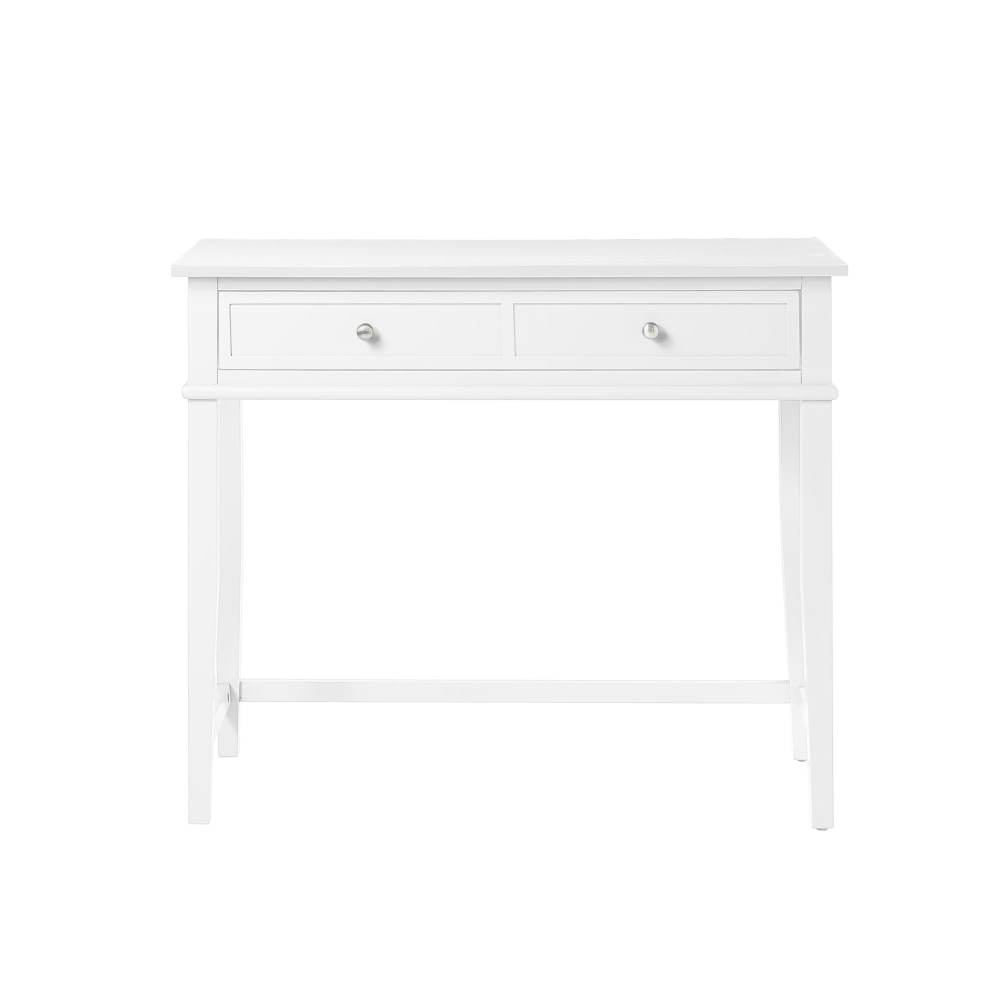 Ameriwood Home Franklin 36inW Writing Desk, White