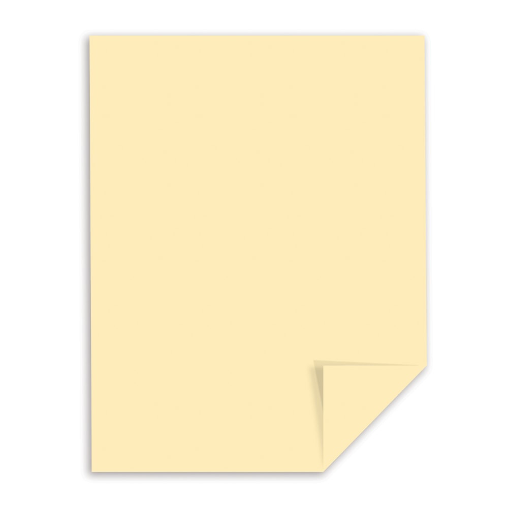 Exact Vellum Bristol Card Stock, Ivory, Letter (8.5in x 11in), 67 Lb, Pack Of 250