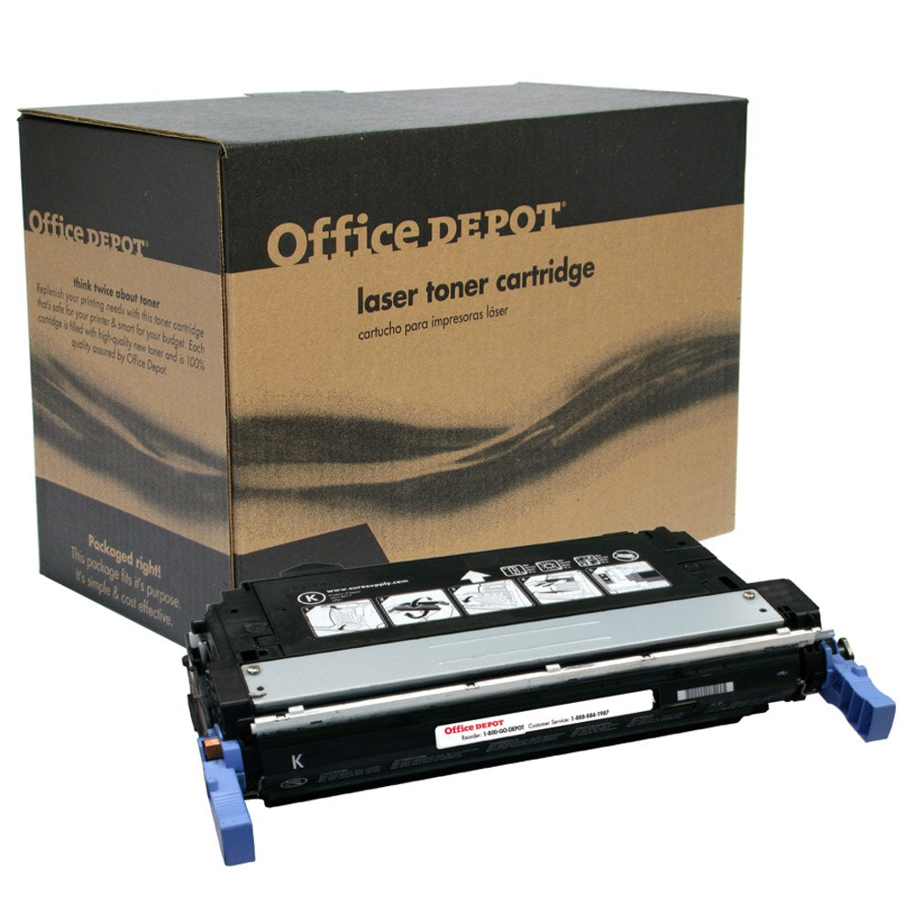 Office Depot Remanufactured Black Toner Cartridge Replacement For HP 642A, OD4005B