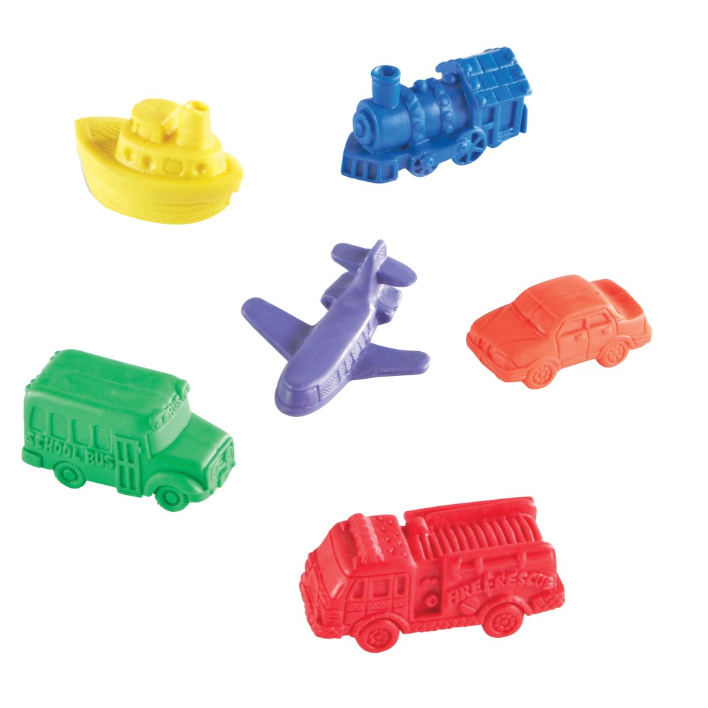 Learning Resources Mini-Motors Counters, Ages 3-12, Assorted Colors, Pack Of 72