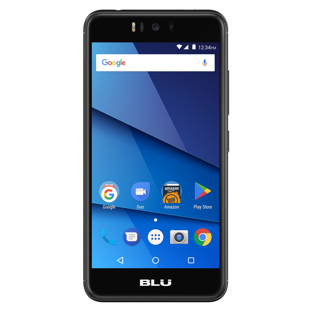 BLU R2 R010P Cell Phone, Black, PBN201285