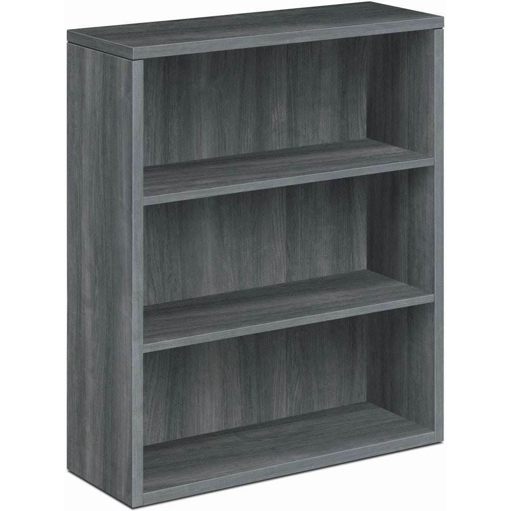 HON 10500 44inH 3-Shelf Bookcase, Sterling Ash