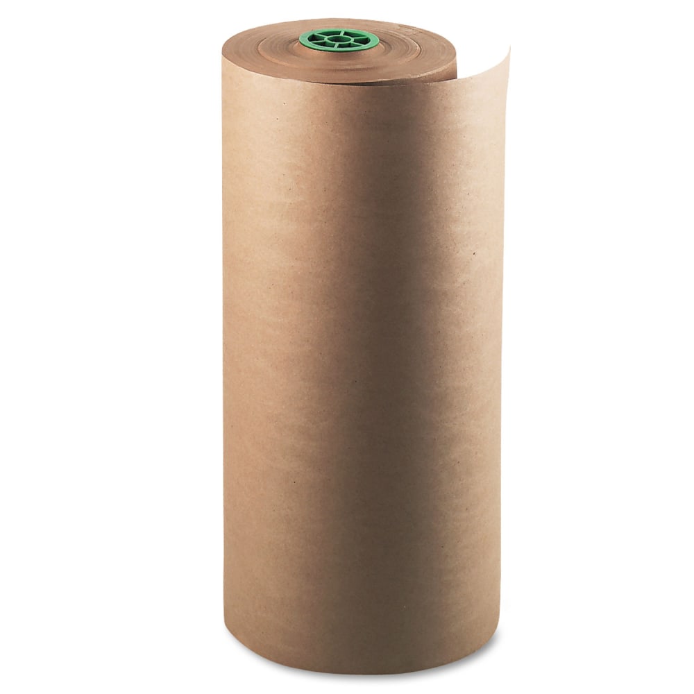 Pacon Kraft Wrapping Paper, 100% Recycled, 50 Lb., 24in x 1,000ft, Brown