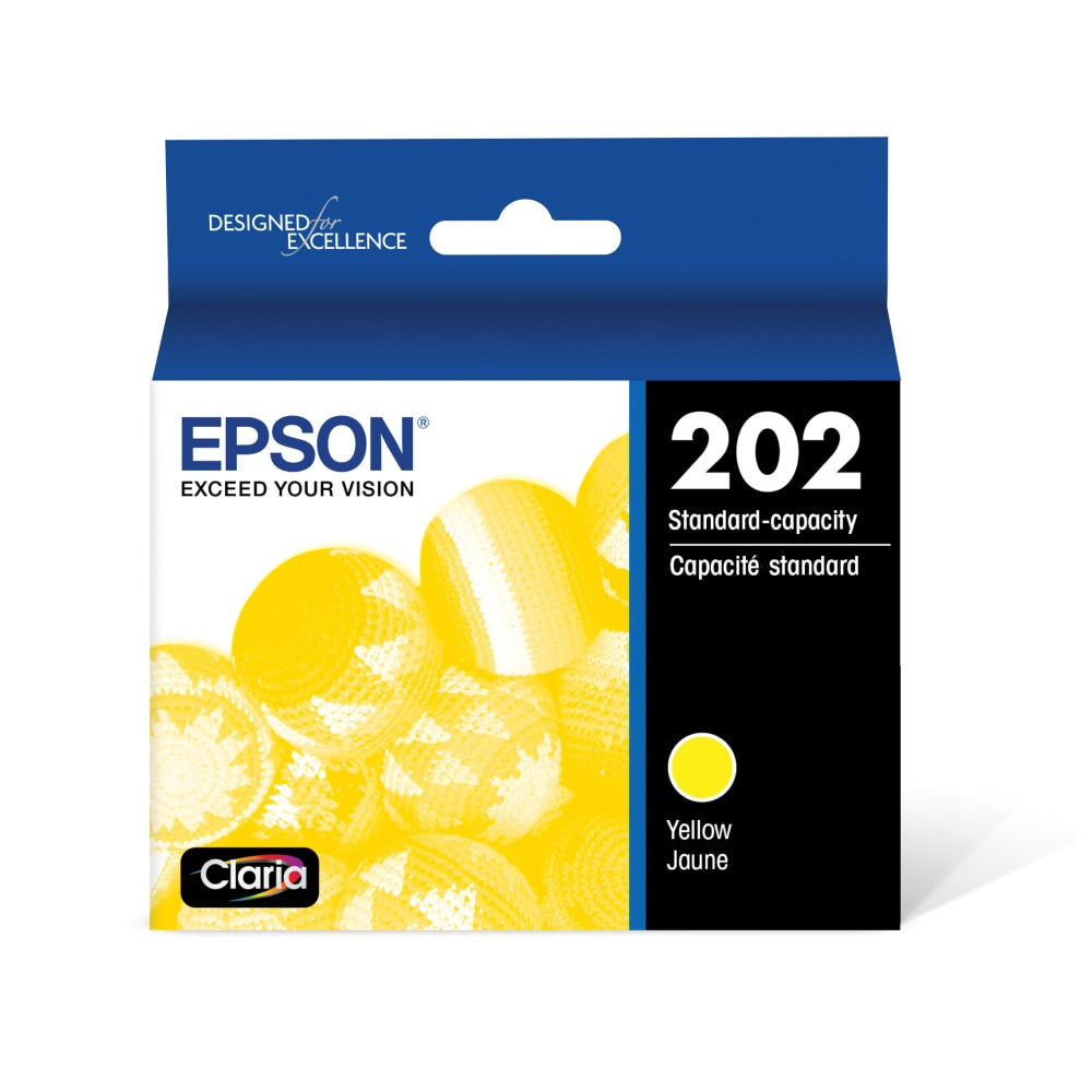 Epson 202 Claria Yellow Ink Cartridge, T202420-S