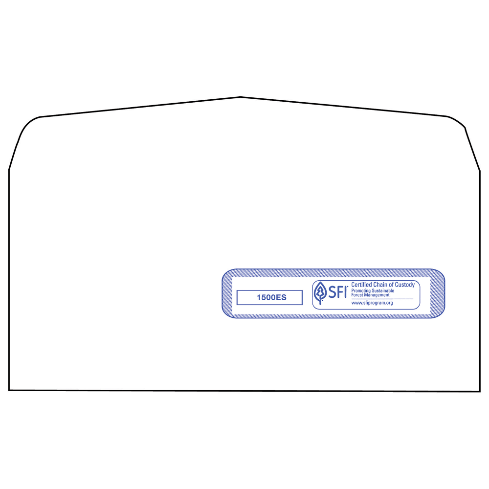 ComplyRight CMS Health Insurance Envelopes, Window, Self-Seal, 5-3/5in x 9-1/2in, Box Of 500