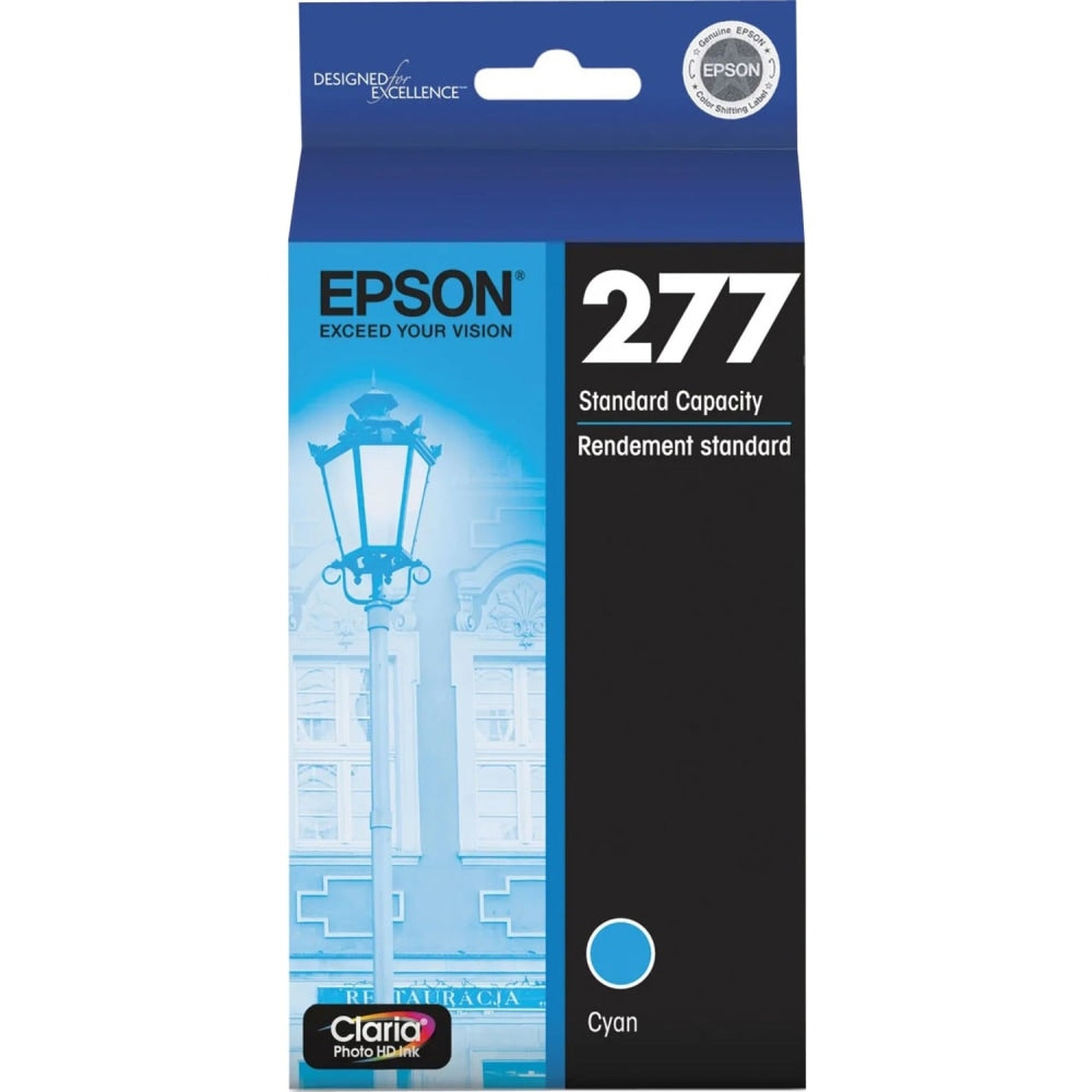 Epson 277 Claria Cyan Ink Cartridge, T277220