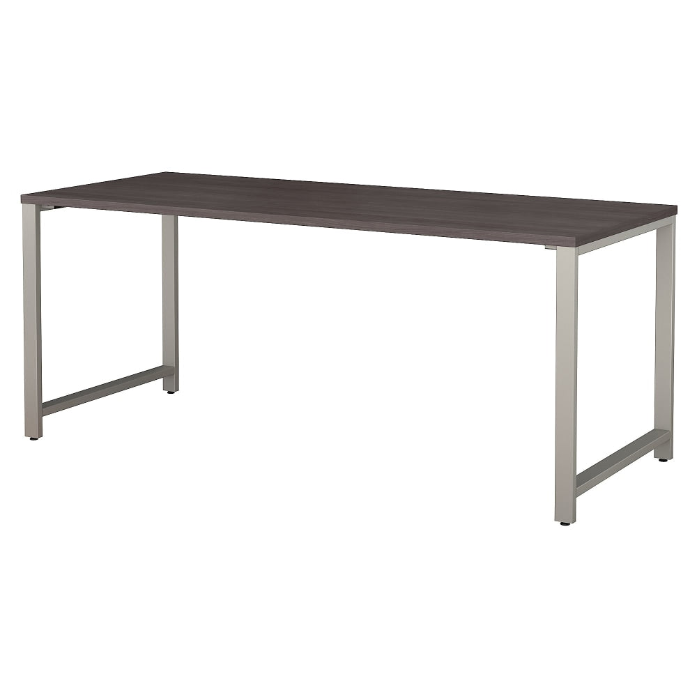 Bush Business Furniture 400 72inW Table Computer Desk, Storm Gray, Standard Delivery