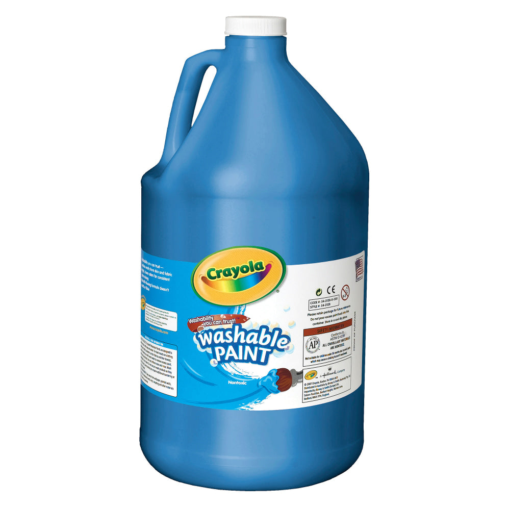 Crayola Washable Paint, Blue, Gallon