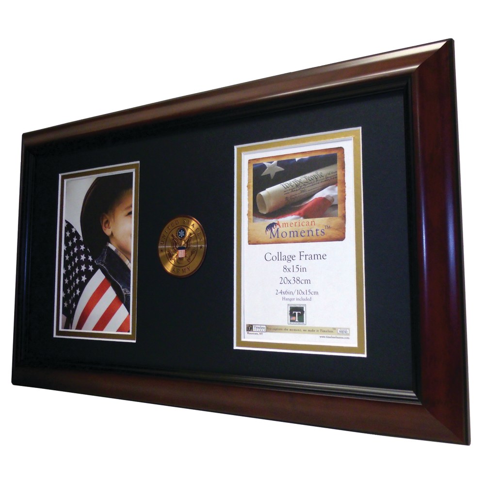 Timeless Frames American Moments Military Collage Frame, 8in x 15in, Army