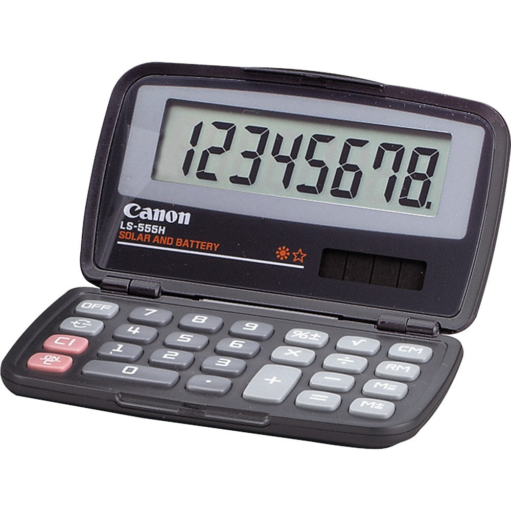 Canon LS555H Handheld Wallet Calculator