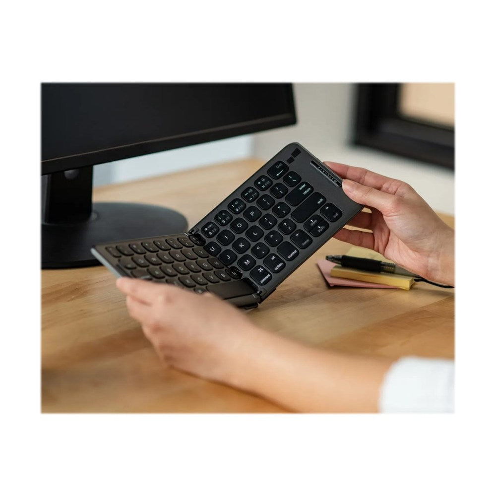 Mobile Pixels Keyboard - Wireless Connectivity - 104 Key - PC - Gunmetal