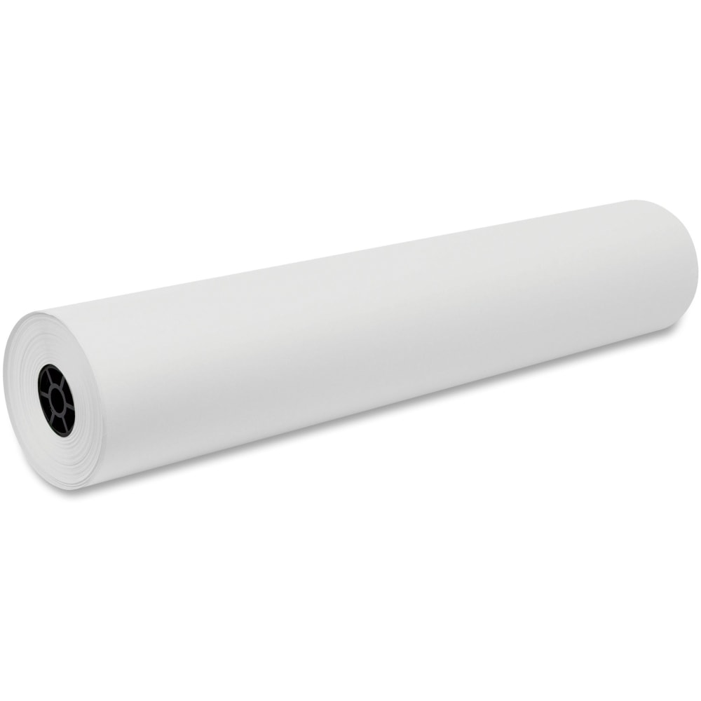 Pacon Decorol Flame-Retardant Paper Roll, 36in x 1000ft, White