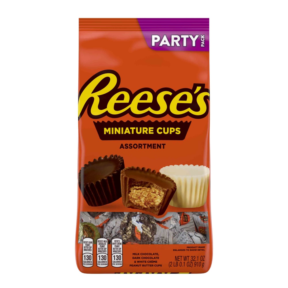 Reeses Miniature Cups Assortment, 32.1-Oz Bag