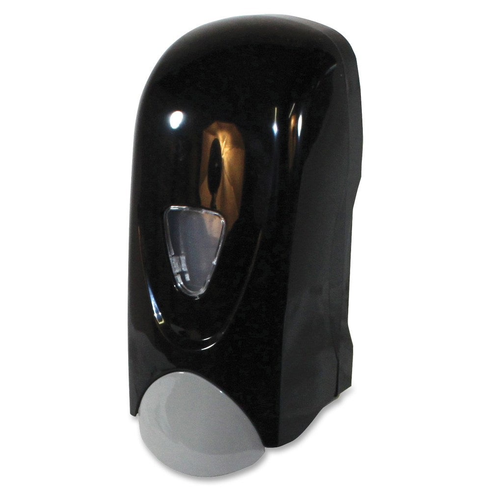 Genuine Joe 1000 ml Foam Soap Dispenser - Manual - 1.06 quart Capacity - Black, Gray - 12 / Carton