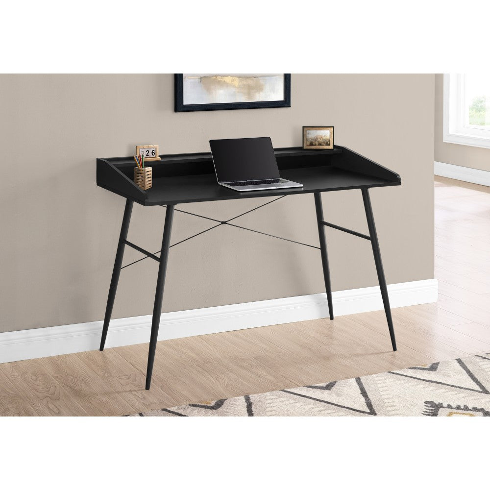 Monarch Specialties Len 48inW Computer Desk, Black