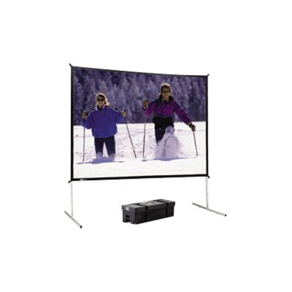 Da-Lite Fast-Fold Deluxe Screen System Video Format - Projection screen - Dual Vision