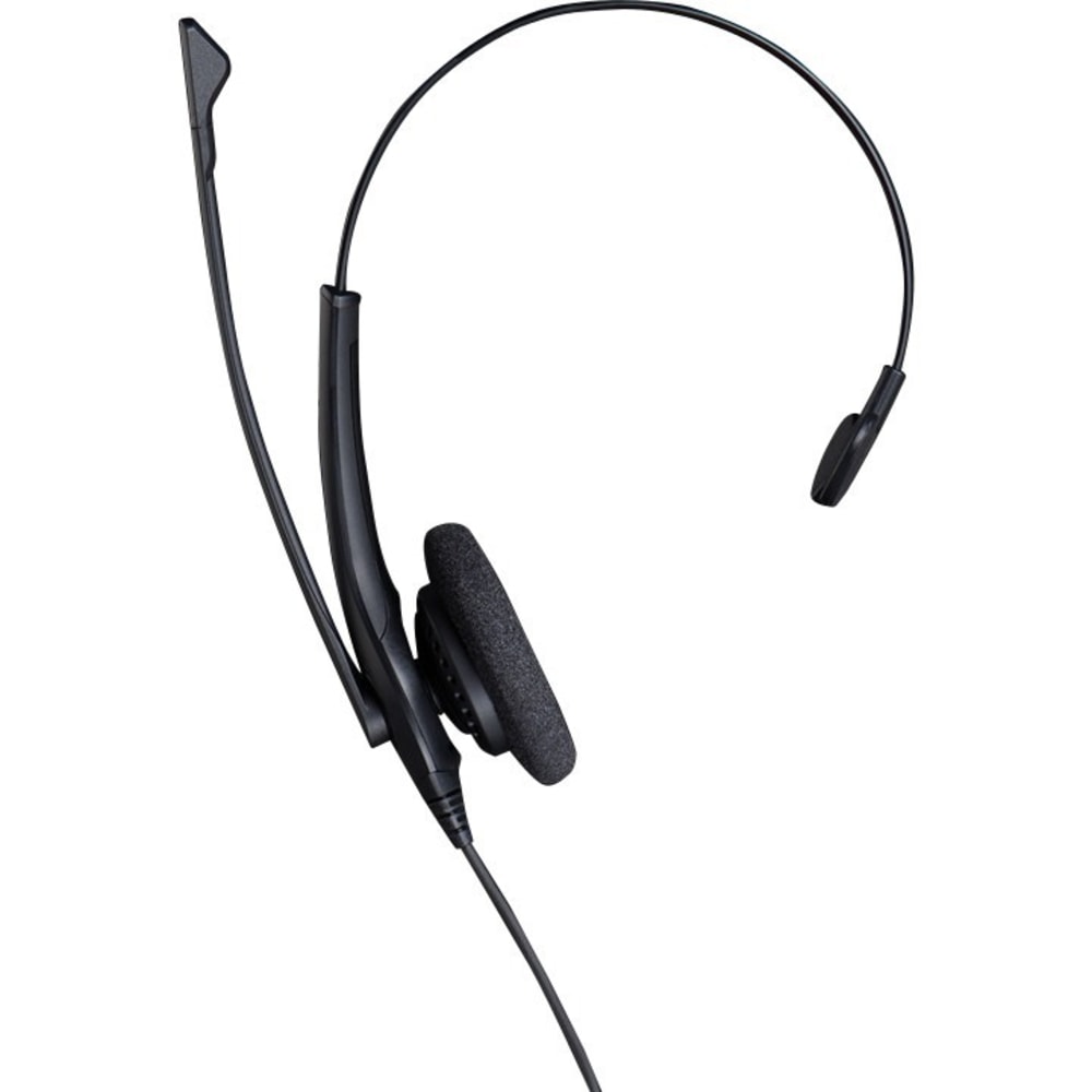 Jabra BIZ 1500 Headset - Mono - USB - Wired - 32 Ohm - 20 Hz - 6.80 kHz - Over-the-head - Monaural - Supra-aural - 7.55 ft Cable - Noise Canceling