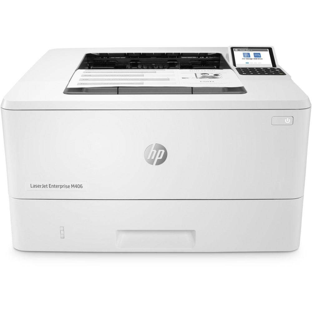 HP LaserJet Enterprise M406dn Laser Monochrome Printer