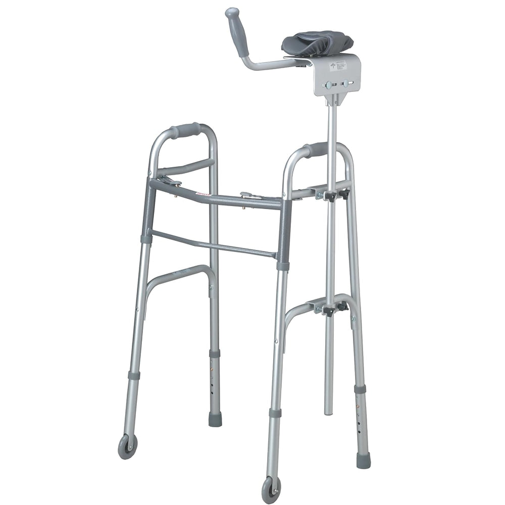 Medline Guardian Walker Platform Attachment Set, Gray