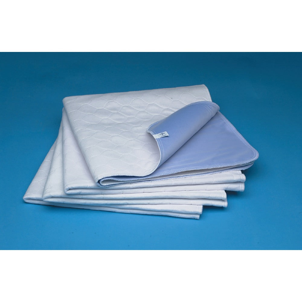 Medline Sahara Extra-Absorbent Underpads, 34in x 36in, Blue, Case Of 12