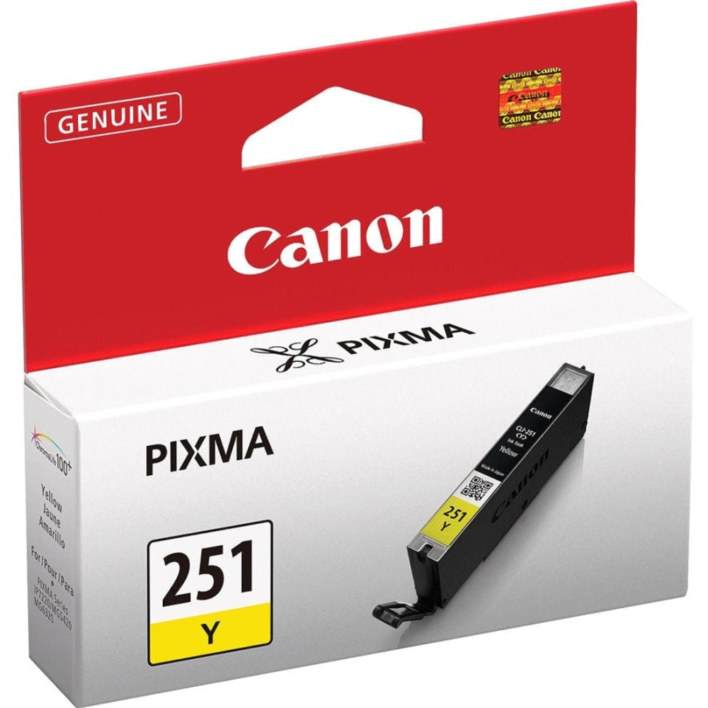 Canon CLI-251 Yellow Ink Tank, 6516B001