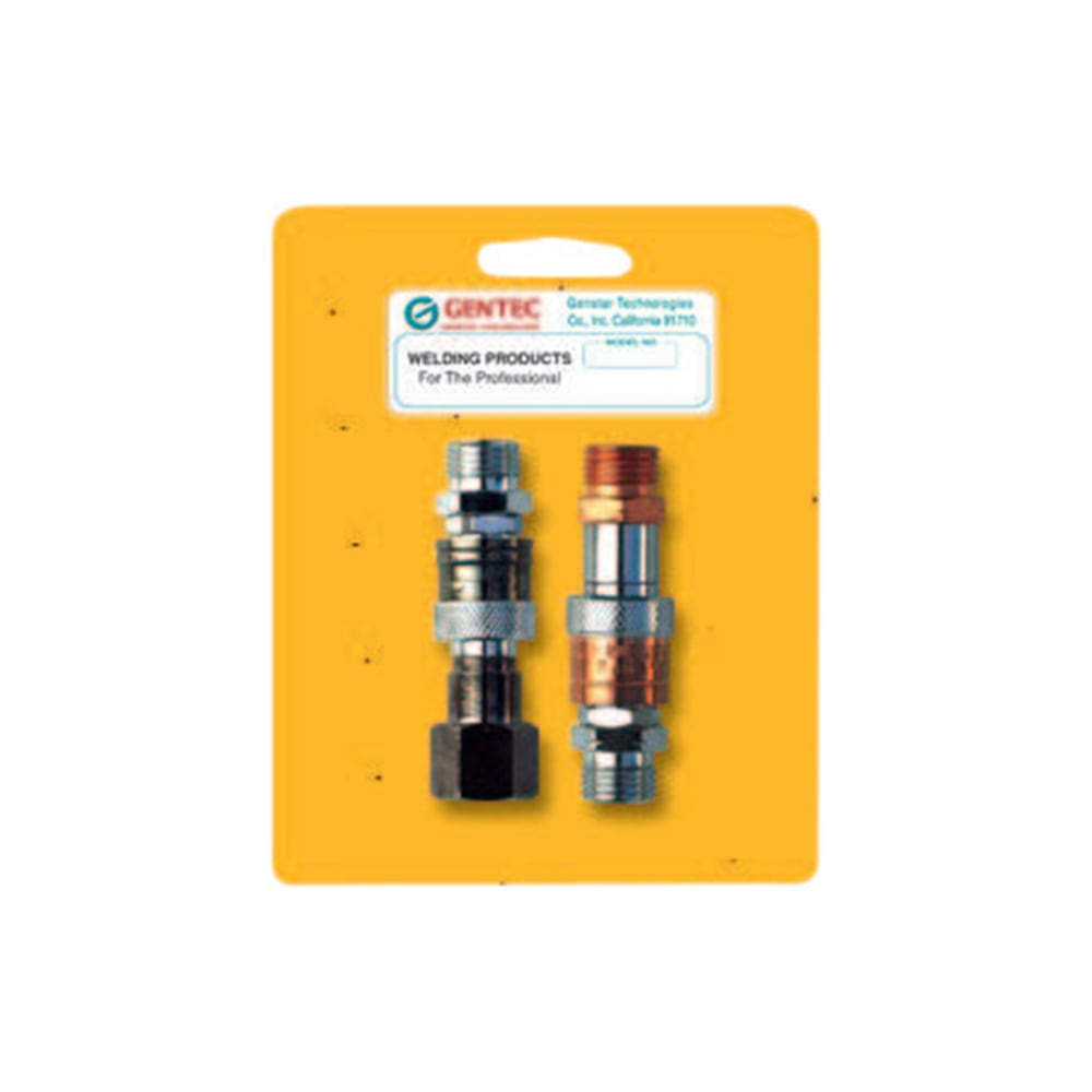 Quick Connector Sets, Hose-to-Hose Connector Set, 145 psi, Fuel/Oxygen