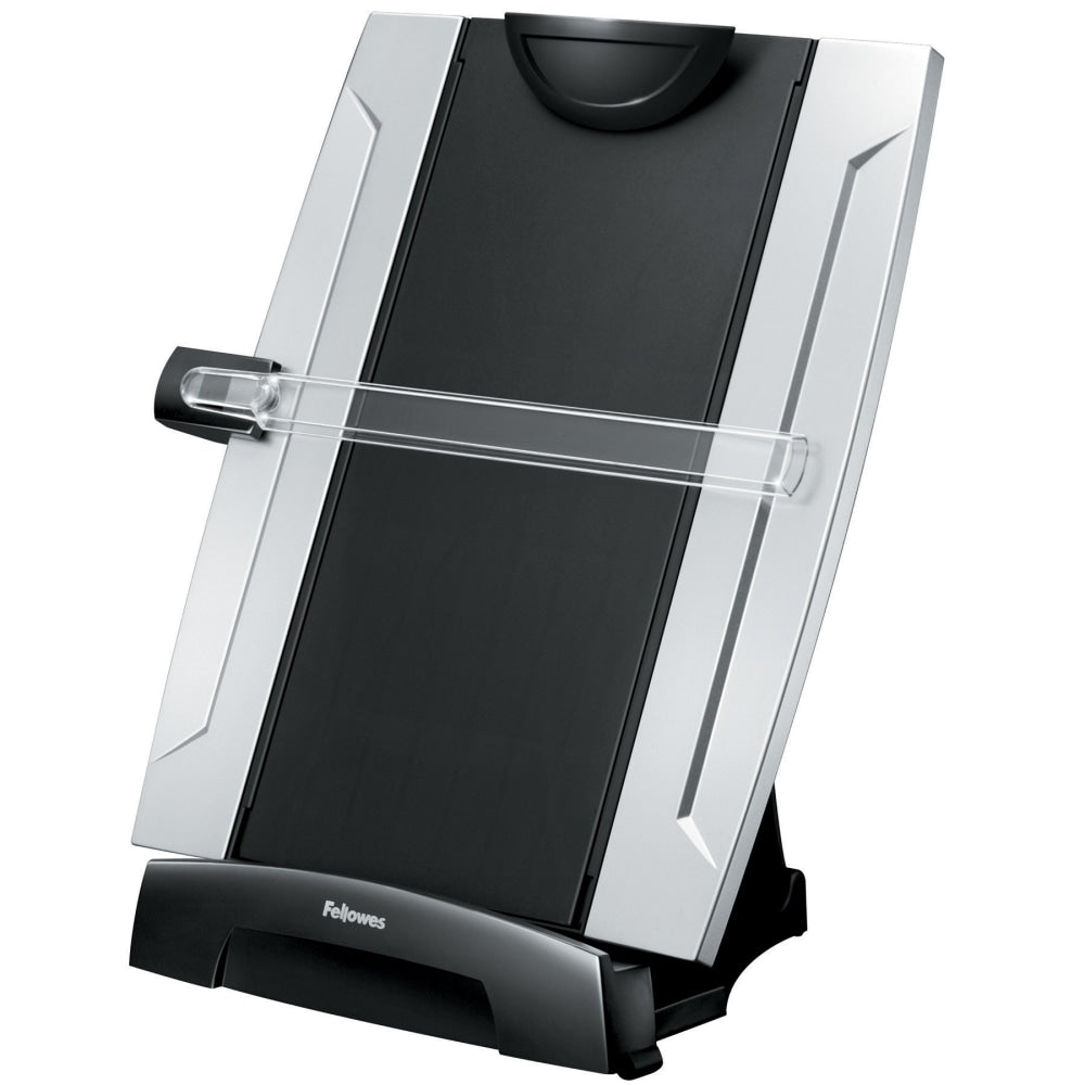 Fellowes Office Suites Desktop Copyholder With Memo Board, Black/Silver