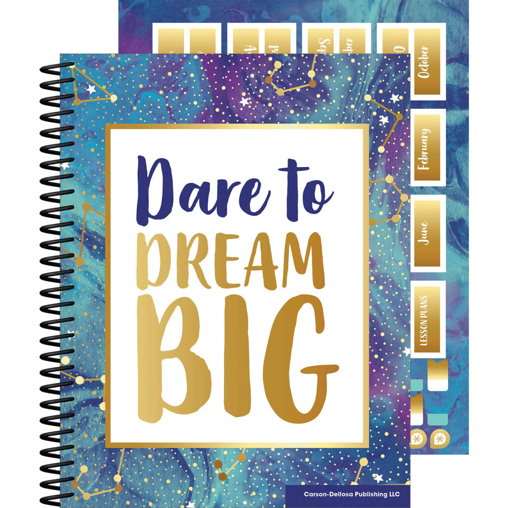 Carson Dellosa Education Teacher Planner, Galaxy