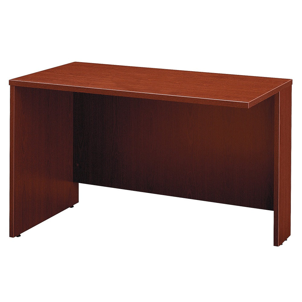 Bush Business Furniture Components Return Bridge, 48inW, Mahogany, Standard Delivery