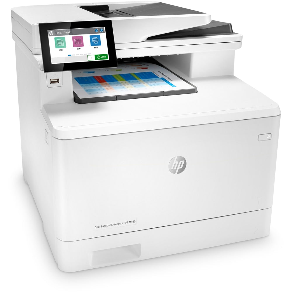 HP LaserJet Enterprise MFP M480f Laser All-In-One Color Printer